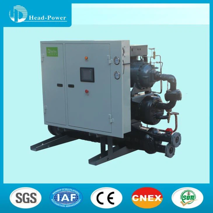 Water Cooler Screw Chiller & Heat Pump With Low Consumption